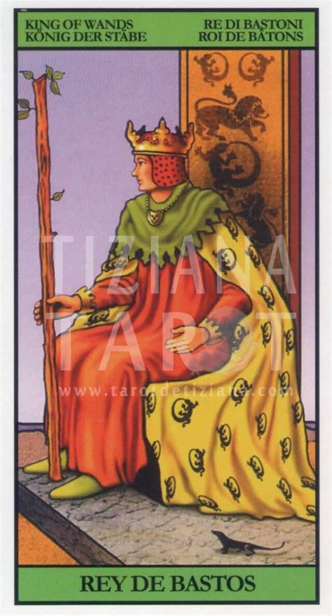 rey de bastos tarot significado amor|Significado del Rey de Bastos en la Baraja Española y。